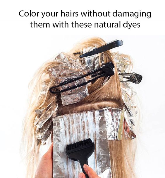 Natural Homemade Hair Color Dye Recipes