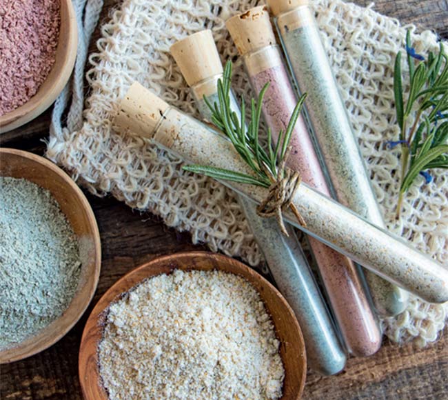 4 DIY Floral Cleansing Grains for Smooth Skin 