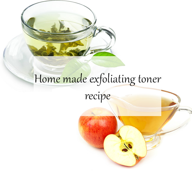 Home made exfoliating toner recipe