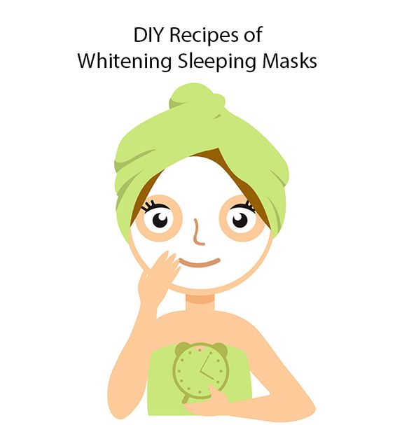 Whitening Sleeping Masks Diy Recipes